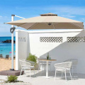 Parasol paraguas de playa de marco de aluminio de alta calidad